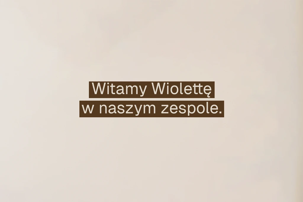 Witamy Wiolettę w naszym zespole — specjalistkę z 20-letnim doświadczeniem, która zadba o perfekcyjne loki i trwałą ondulację damską oraz męską.